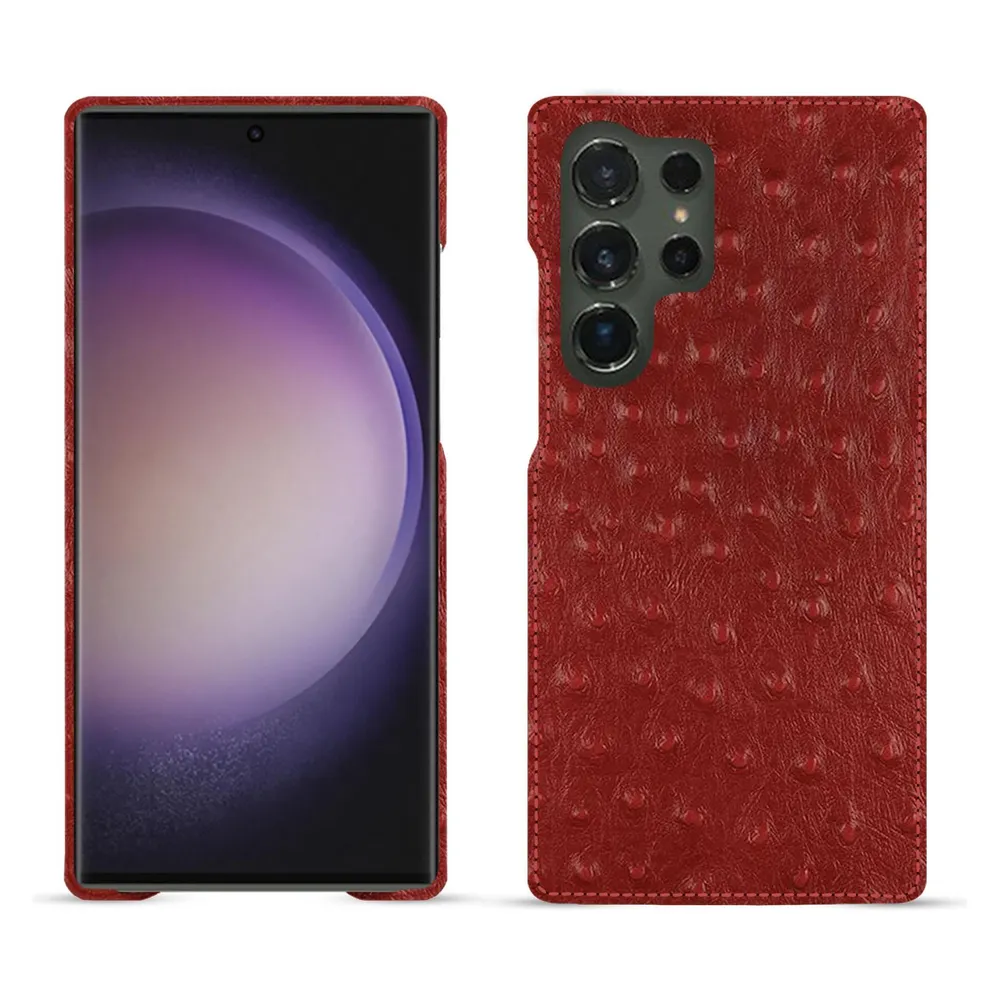 Noreve Lederschutzhülle (Samsung Galaxy S24 Ultra)