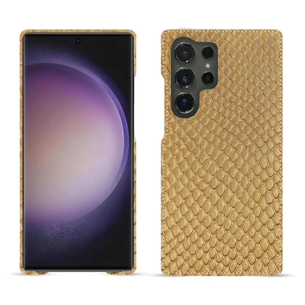 Noreve Lederschutzhülle (Samsung Galaxy S24 Ultra)