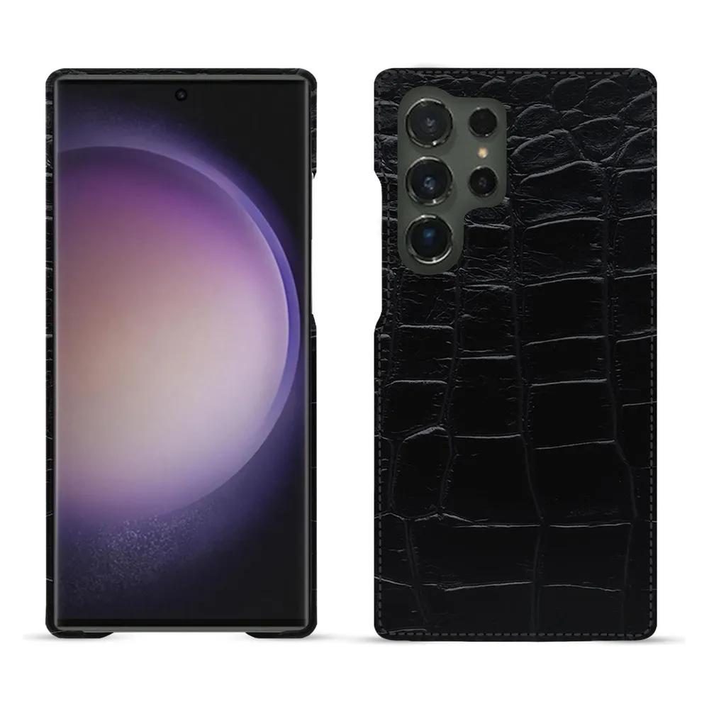 Noreve Lederschutzhülle (Samsung Galaxy S24 Ultra)