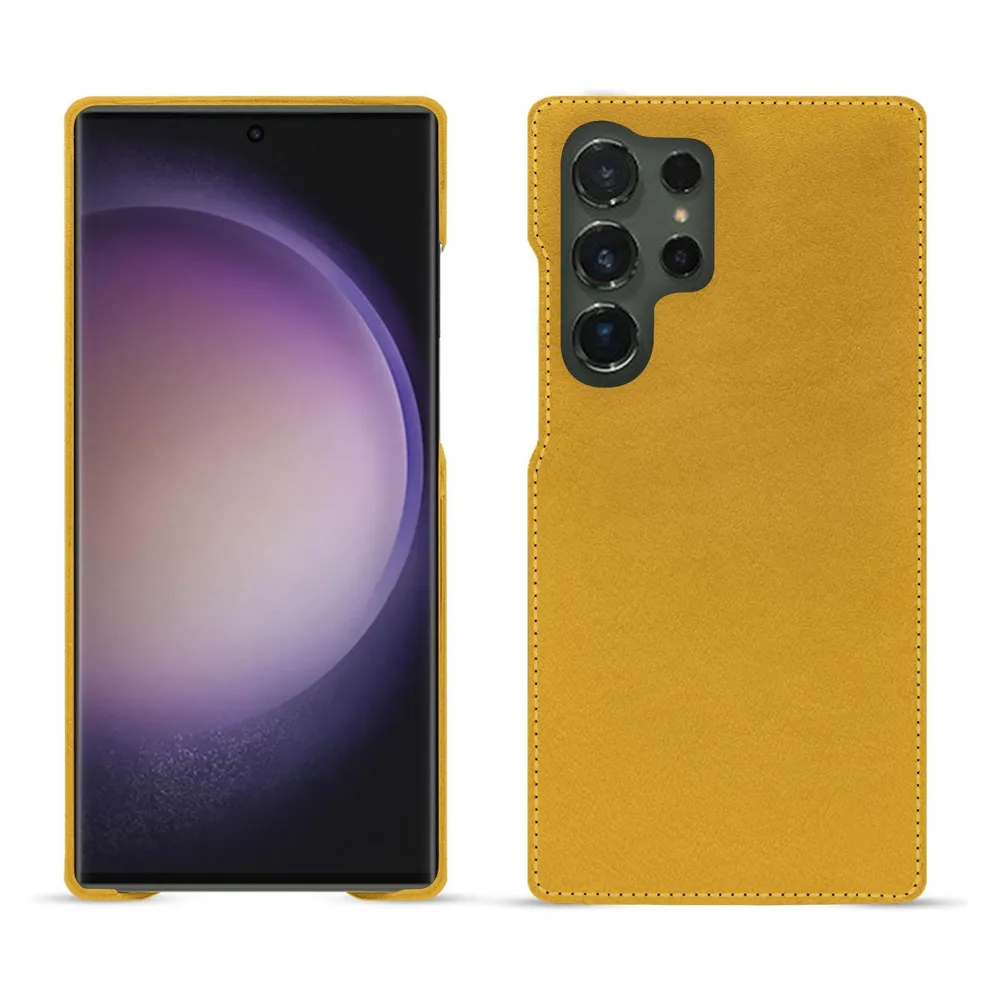 Noreve Lederschutzhülle (Samsung Galaxy S24 Ultra)