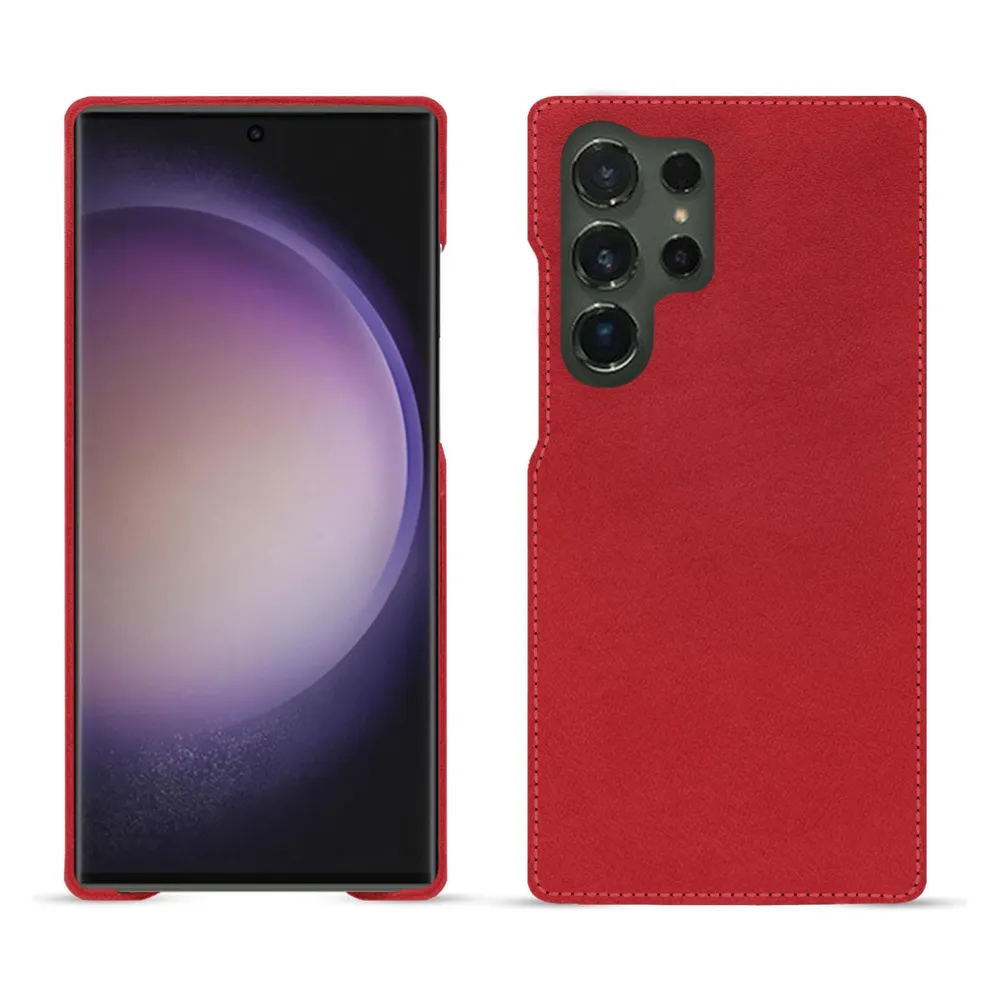 Noreve Lederschutzhülle (Samsung Galaxy S24 Ultra)