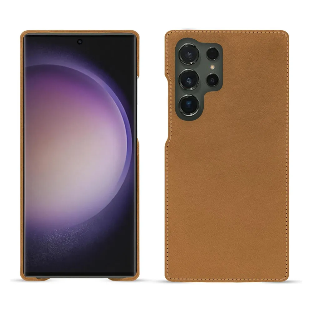 Noreve Lederschutzhülle (Samsung Galaxy S24 Ultra)