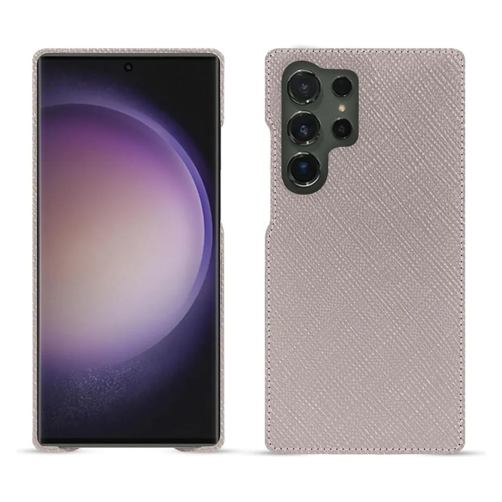 Noreve Lederschutzhülle (Samsung Galaxy S24 Ultra)