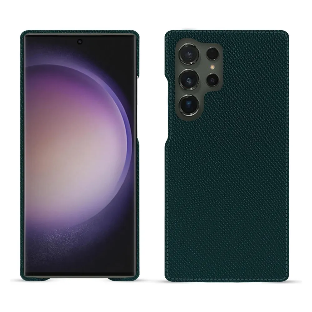 Noreve Lederschutzhülle (Samsung Galaxy S24 Ultra)