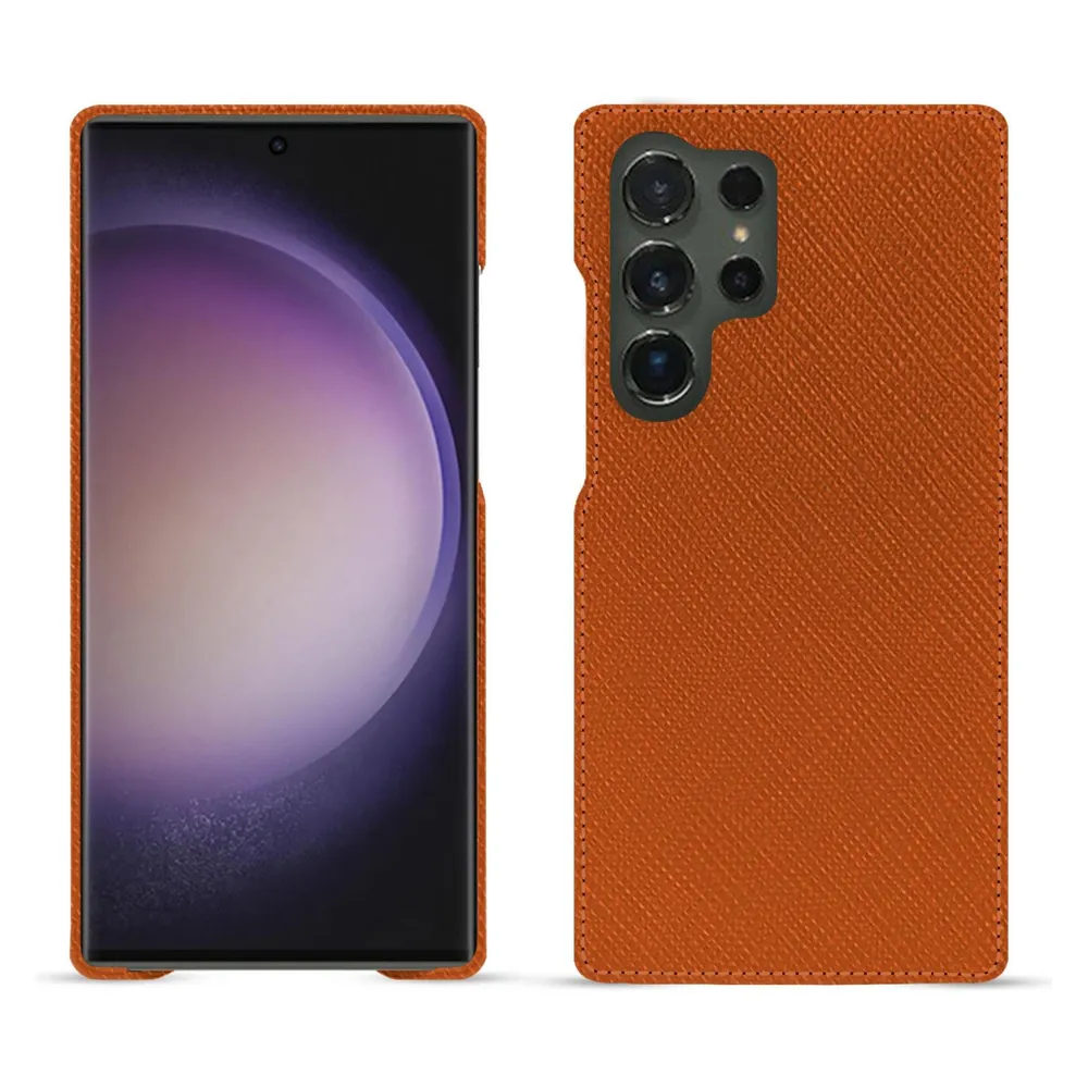 Noreve Lederschutzhülle (Samsung Galaxy S24 Ultra)