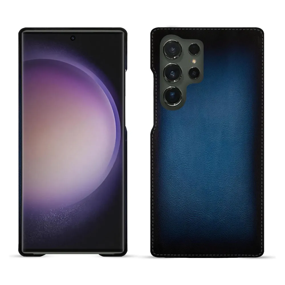 Noreve Lederschutzhülle (Samsung Galaxy S24 Ultra)