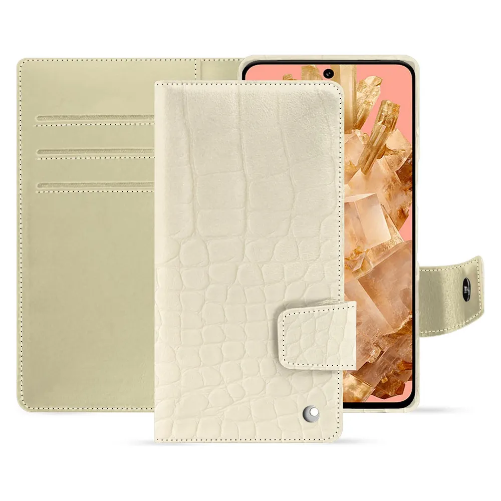 Noreve Lederschutzhülle Google Pixel 8 (Google Pixel 8)