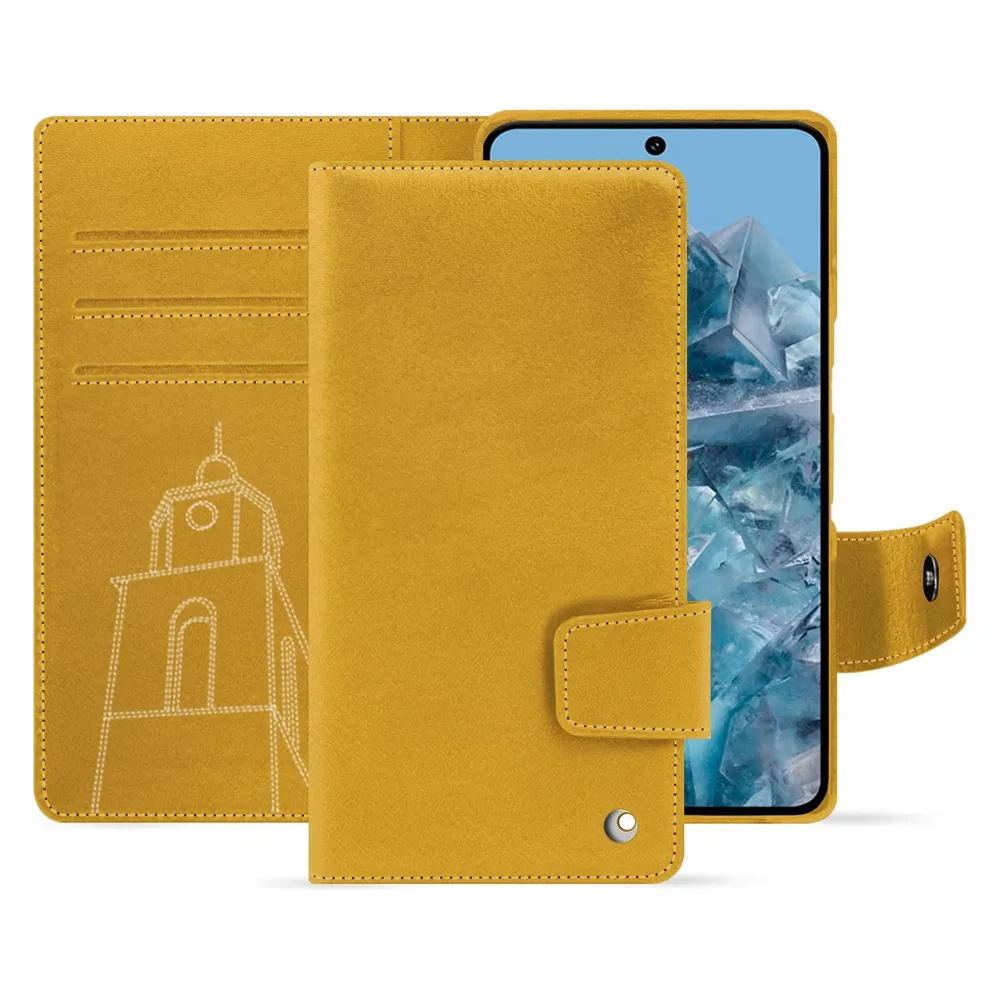Noreve Lederschutzhülle Google Pixel 8 Pro (Google Pixel 8 Pro)