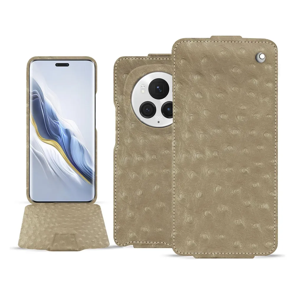 Noreve Lederschutzhülle vertikal (Honor Magic6 Pro)