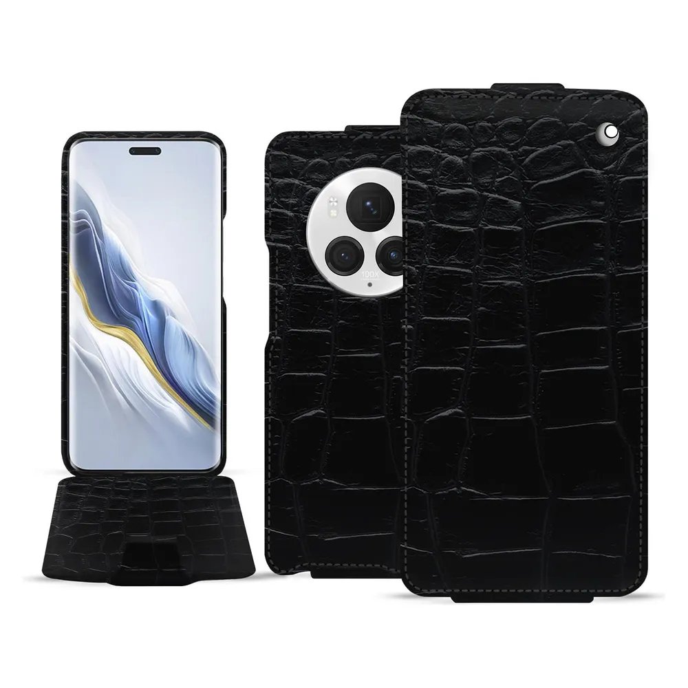 Noreve Lederschutzhülle vertikal (Honor Magic6 Pro)