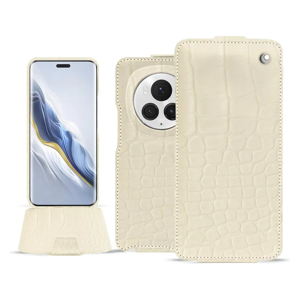 Noreve Lederschutzhülle vertikal (Honor Magic6 Pro)