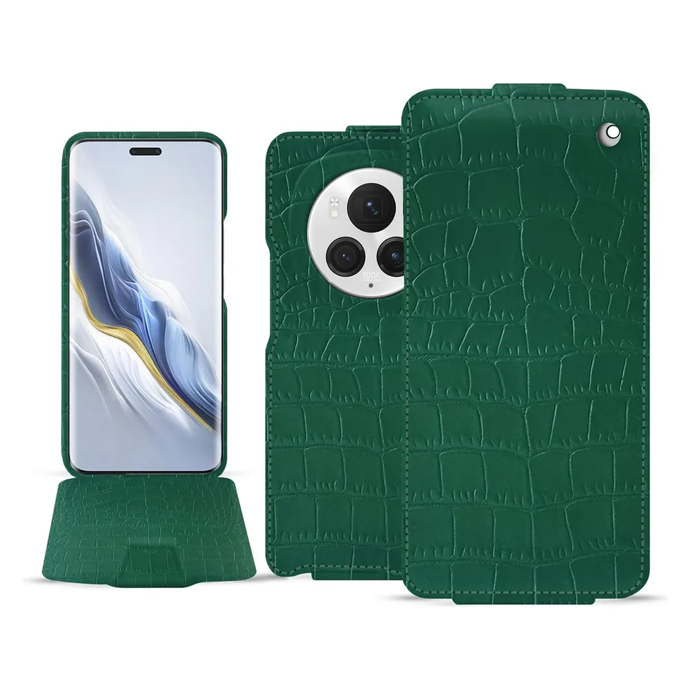 Noreve Lederschutzhülle vertikal (Honor Magic6 Pro)