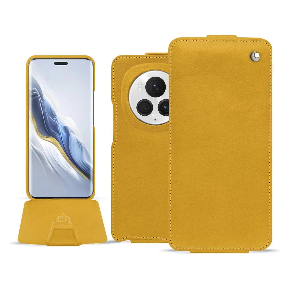 Noreve Lederschutzhülle vertikal (Honor Magic6 Pro)