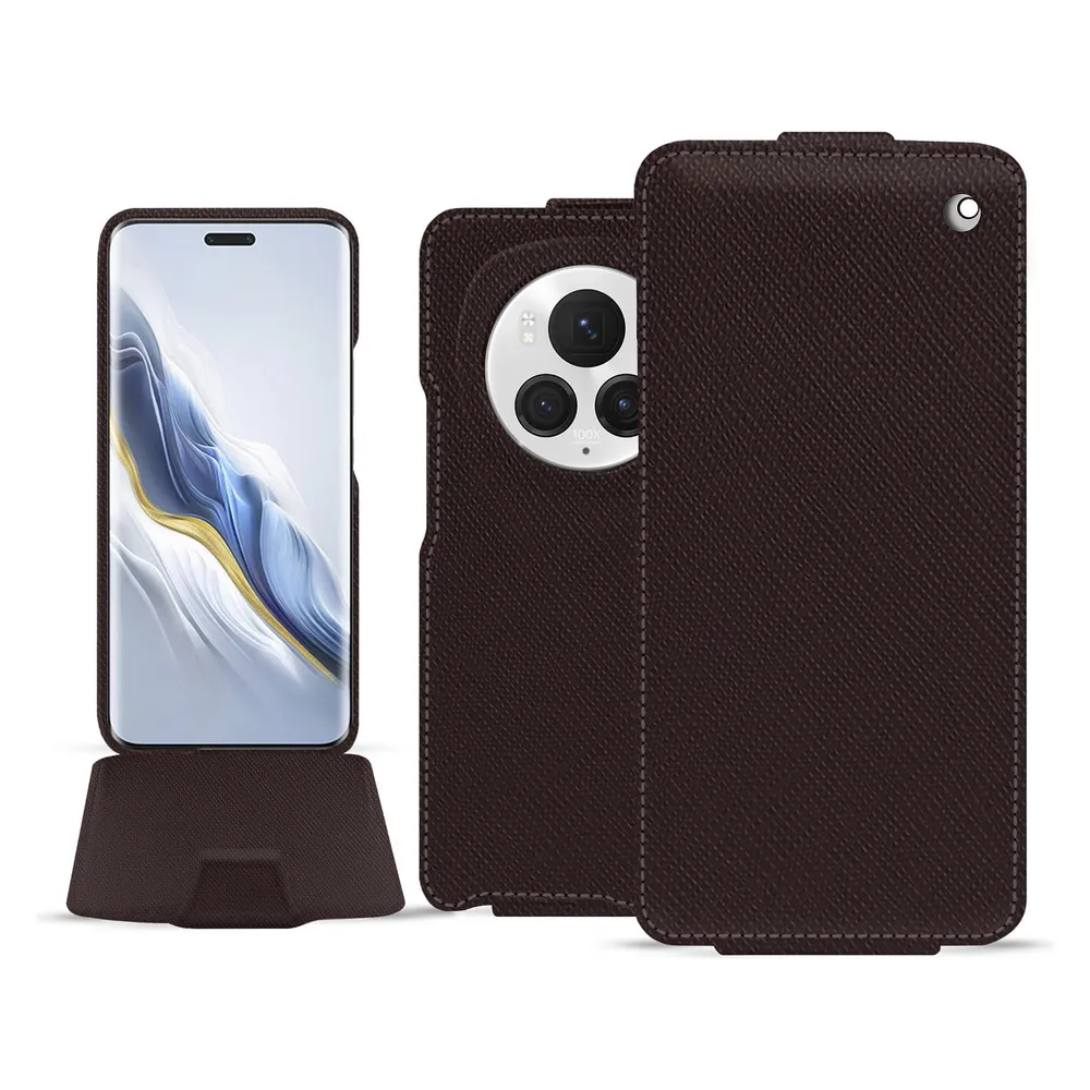 Noreve Lederschutzhülle vertikal (Honor Magic6 Pro)