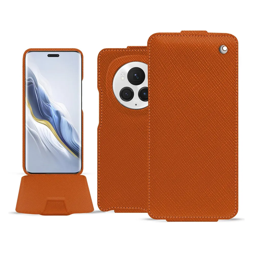 Noreve Lederschutzhülle vertikal (Honor Magic6 Pro)