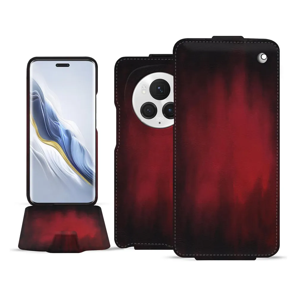 Noreve Lederschutzhülle vertikal (Honor Magic6 Pro)