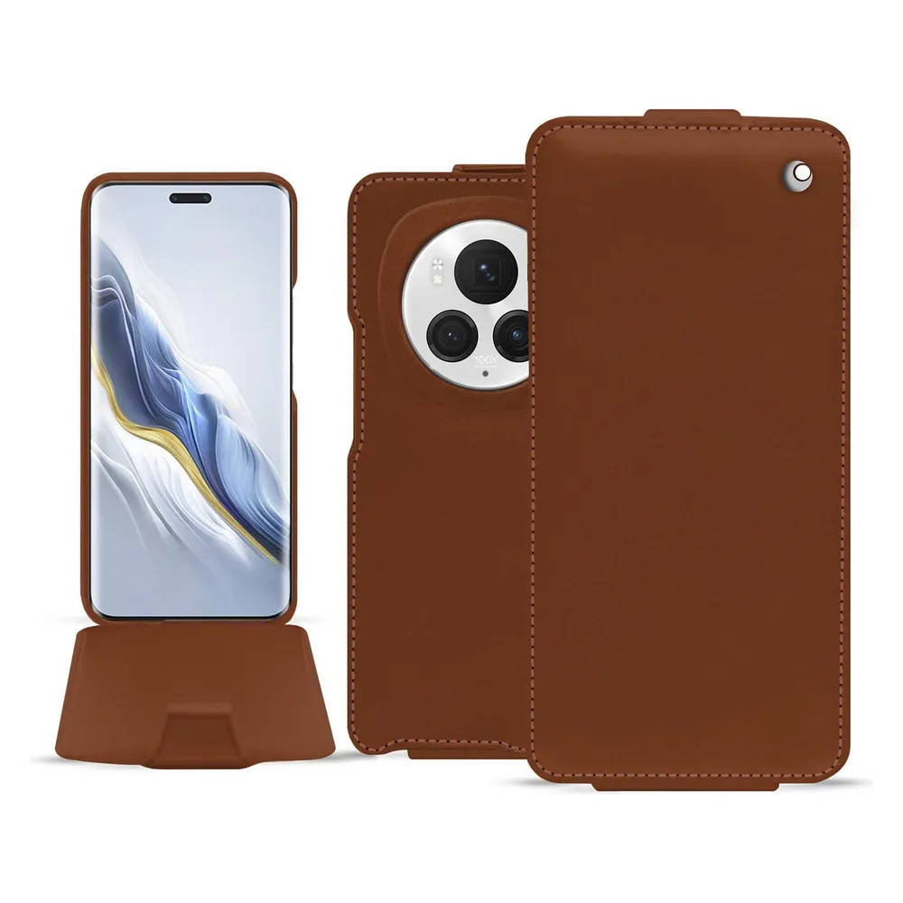 Noreve Lederschutzhülle vertikal (Honor Magic6 Pro)