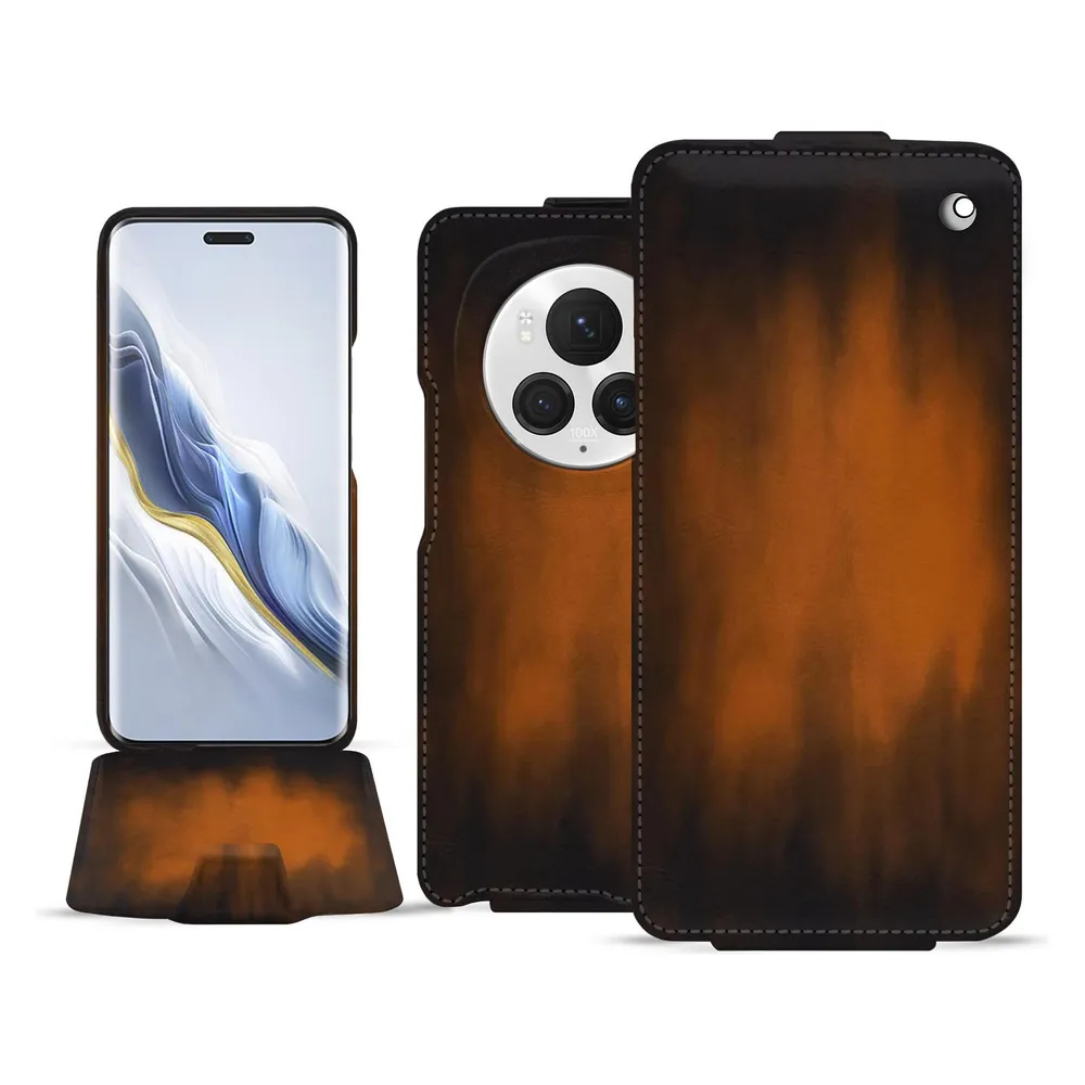 Noreve Lederschutzhülle vertikal (Honor Magic6 Pro)