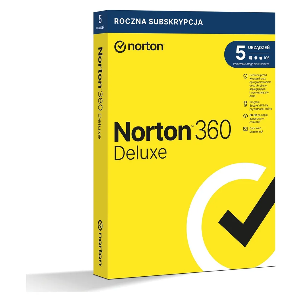 Antivirus Norton 360 Deluxe 5 Geräte 12 Monate