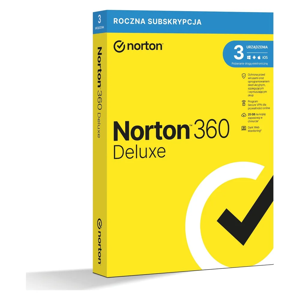 Antivirus Norton 360 Deluxe 3 Geräte 12 Monate