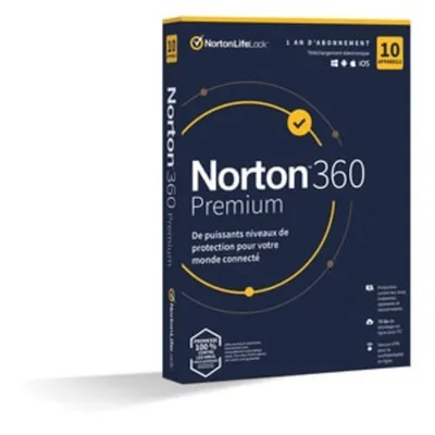 Norton 360 Premium - 10 Geräte - 1 Jahr