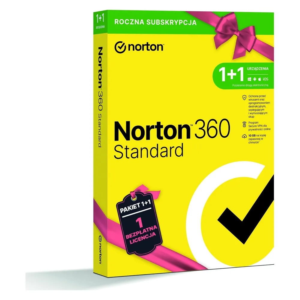 Norton 360 Standard Antivirus 2 Geräte 12 Monate
