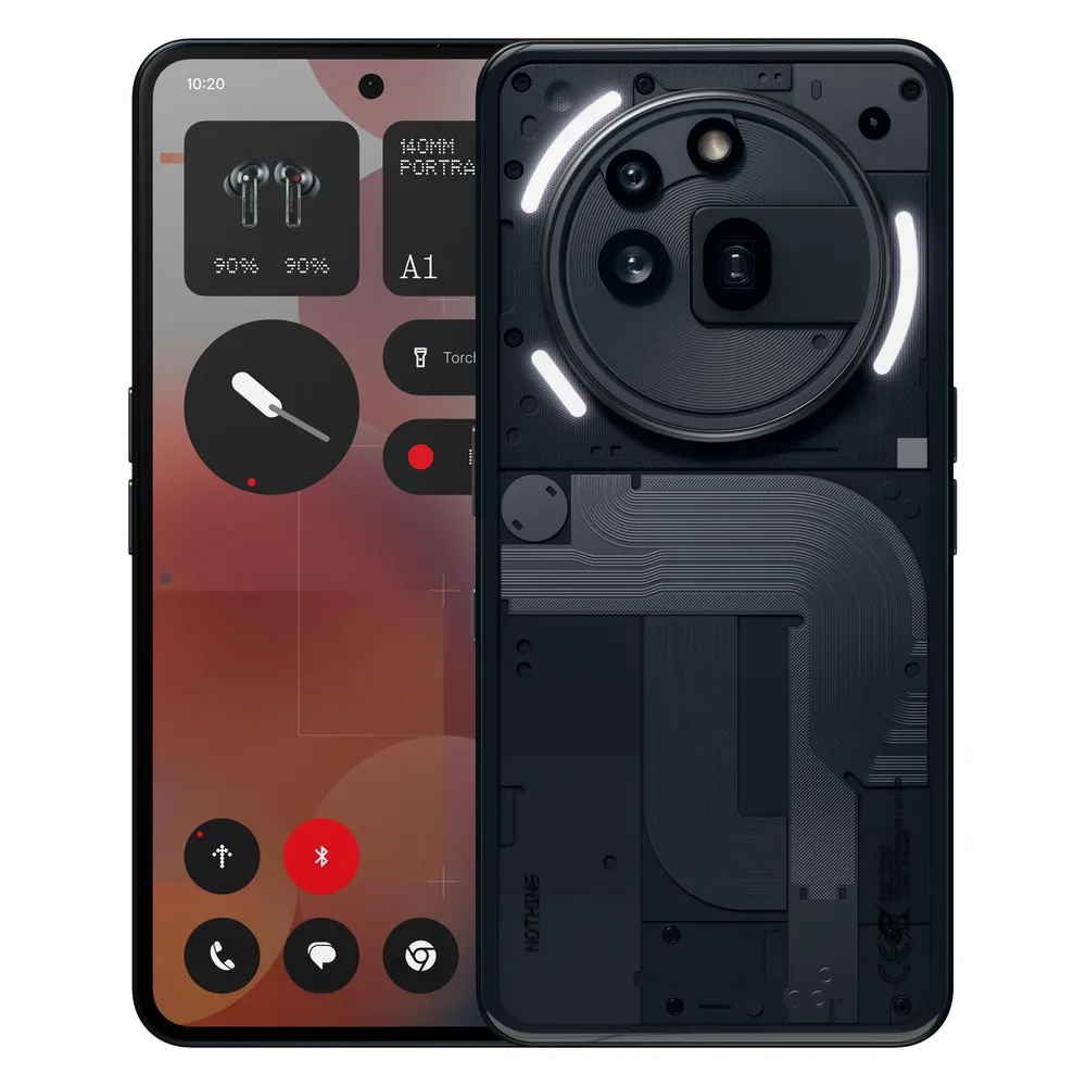 Nothing Phone 3a Pro 5G 12GB 256GB 6,77" AMOLED-Display Schwarz