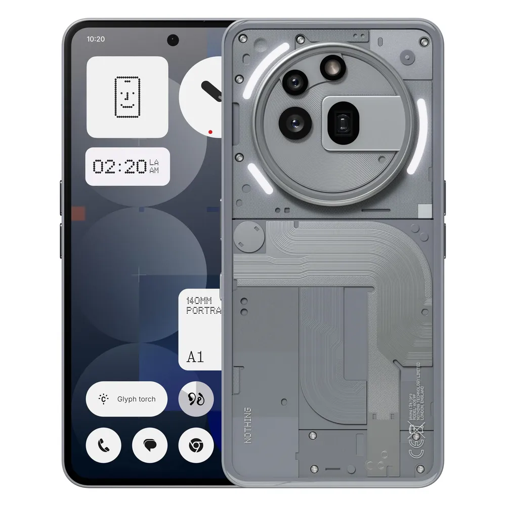 Nothing Phone (3a) Pro 5G 12GB 256GB 6.77" Grau
