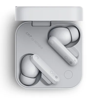 Nothing CMF Buds Pro 2 Bluetooth-Kopfhörer mit aktiver Geräuschunterdrückung 50 dB, Hellgrau