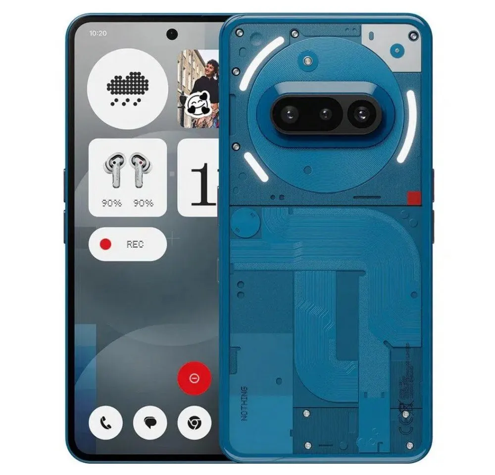NOTHING Nothing Phone 3(a) 12GB+256GB Smartphone (6,77 Zoll, 256 GB Speicherplatz, 50 MP Kamera)