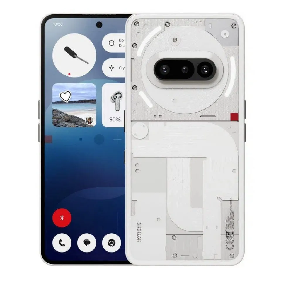 NOTHING Nothing Phone 3(a) 12GB+256GB Smartphone (6,77 Zoll, 256 GB Speicherplatz, 50 MP Kamera)