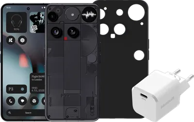 Nothing Phone (3) 512GB Schwarz 5G + Zubehörset