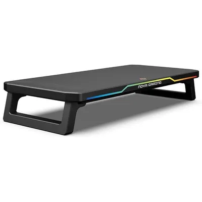 Monitorständer NOVA gaming GA105 Celestium RGB-Hub 25 kg 500 mm Schwarz
