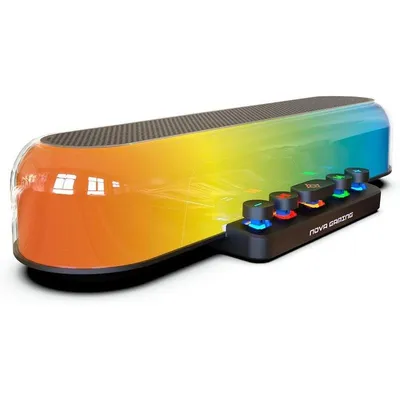 Lautsprecher NOVA gaming Soundbar kabellos Bluetooth 5 W RGB Kompakt