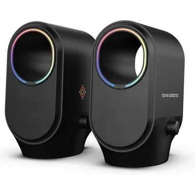 Lautsprecher NOVA gaming Cygnus kabellos Bluetooth 5.3 mit RGB-Beleuchtung