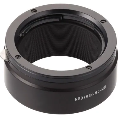 Novoflex Adapter für Minolta MD MC Objektive an Sony NEX Gehäusen Schwarz