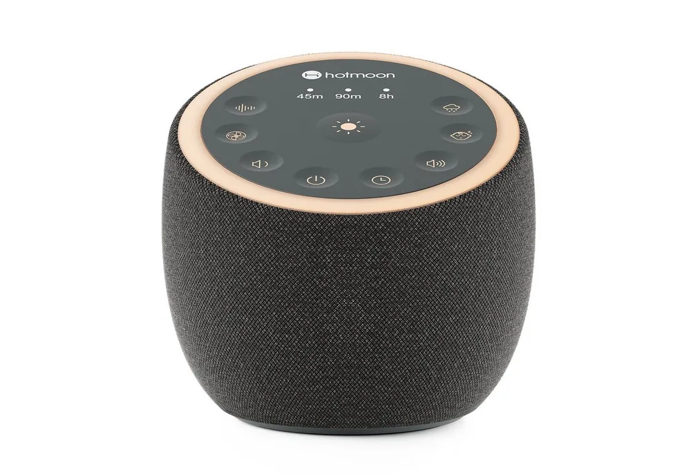 Novostella White Noise Machine 40 Klänge Weißes Rauschgerät für Baby & Erwachsene Lautsprecher 1 (Keine Netzwerkfunktionalität, 5 W, 40 nicht-loopende Klänge, 8 Modi Nachtlichtfarben,45min - 8h Timer)