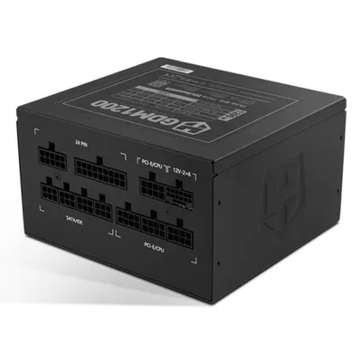 Netzteil NOX 1200W 80+ Gold Hummer GDM modular ATX 3.1 PCIe 5.1 12V-2x6