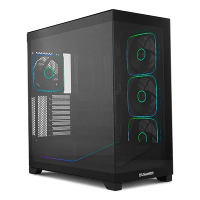 Gehäuse NOX Hummer BLADE ATX ARGB Gehärtetes Glas Schwarz