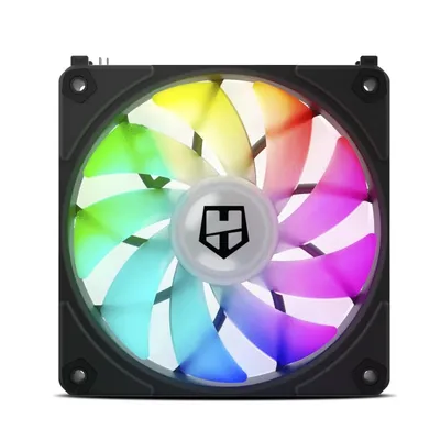 NOX Hummer Easy Link LED ARGB PWM Lüfter 120 mm Schwarz