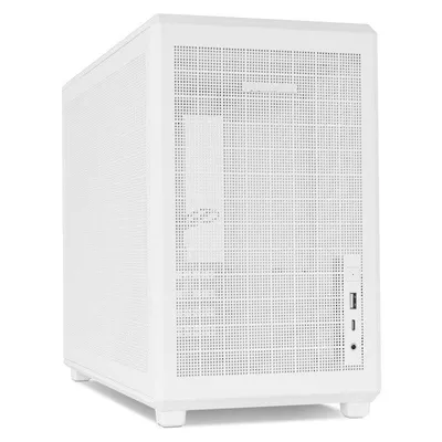 Gehäuse Mini Tower NOX HUMMER REFRESH M-ATX Mesh Weiß Tragbar
