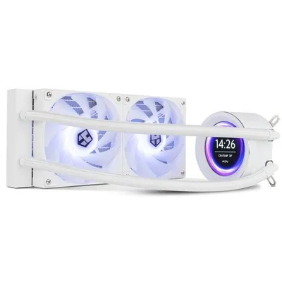 Flüssigkeitskühlung NOX Hummer X-240 LCD 240mm 2 Lüfter RGB
