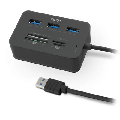 NOX Lite Reader Ein Kartenleser und USB 3.0 HUB