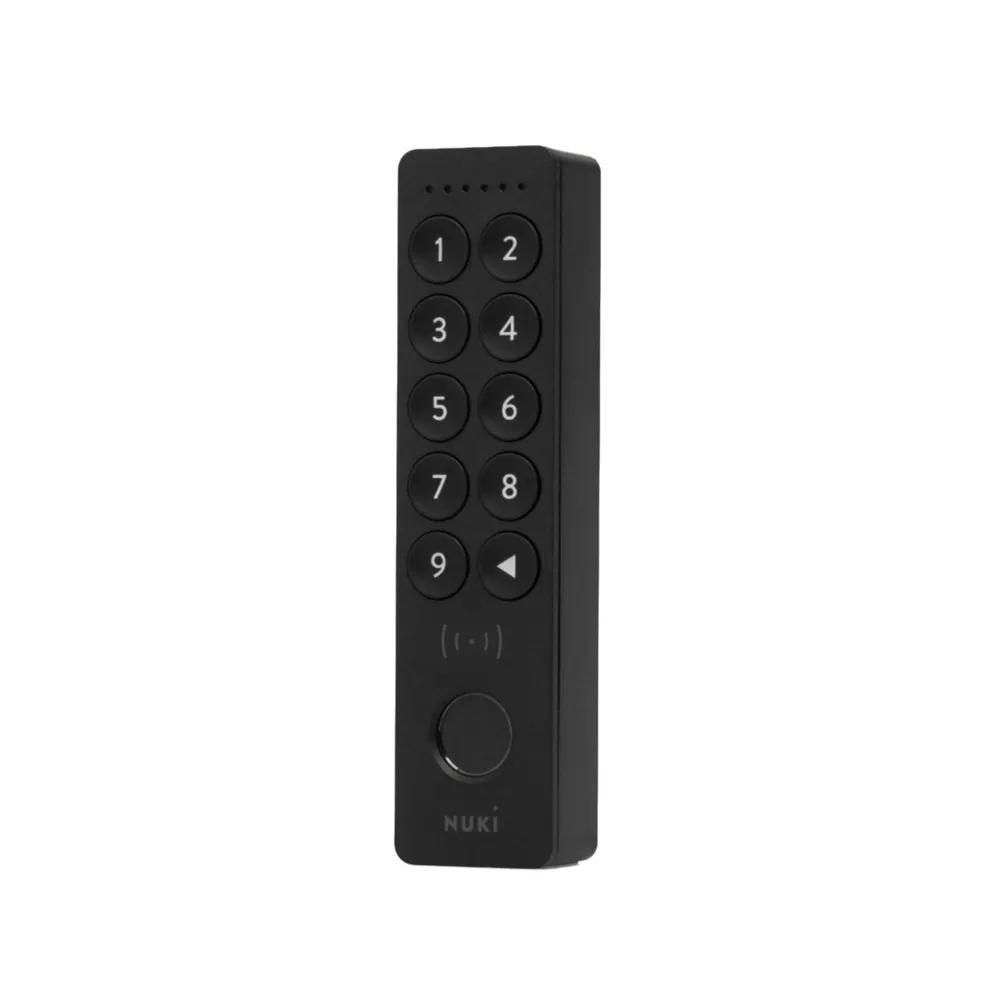 Nuki Keypad 2 NFC - mit Fingerabdrucksensor - Schwarz
