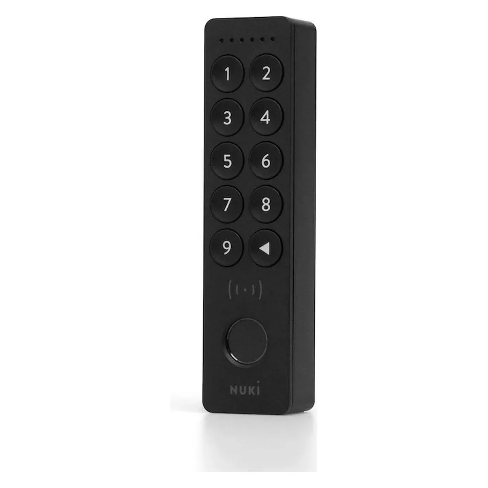 Nuki Keypad 2 NFC - mit Fingerabdrucksensor - Schwarz