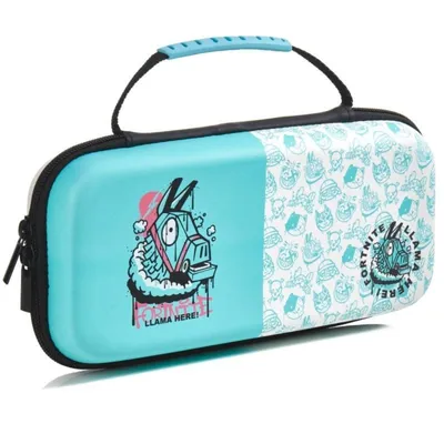 Schutzhülle Numskull Games Fortnite Switch Case Llama Hartschale Turquoise Nintendo Switch
