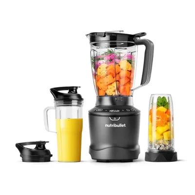 Standmixer Nutribullet NBF550DG 1500W 1,8L SmartSense Edelstahl Spülmaschinenfest BPA-frei