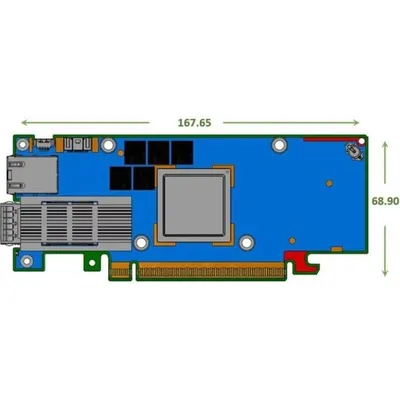 Netzwerkkarte Nvidia BlueField-3 E-Series DPU Ethernet 400 Gb VPI