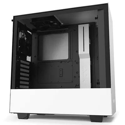 NZXT H510 Tempered Glass USB 3.1 Mattweiß