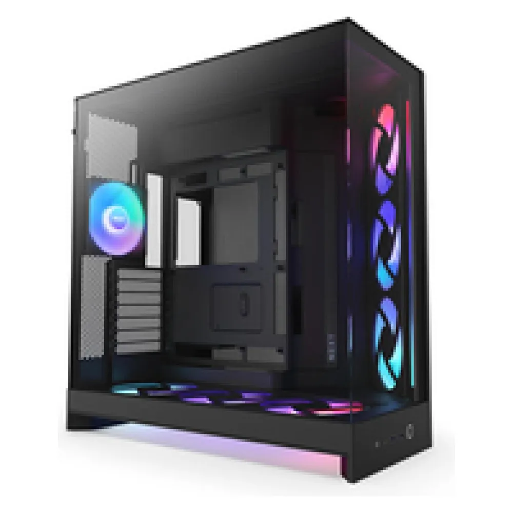 NZXT H9 Flow RGB+ Midi Tower Gehäuse